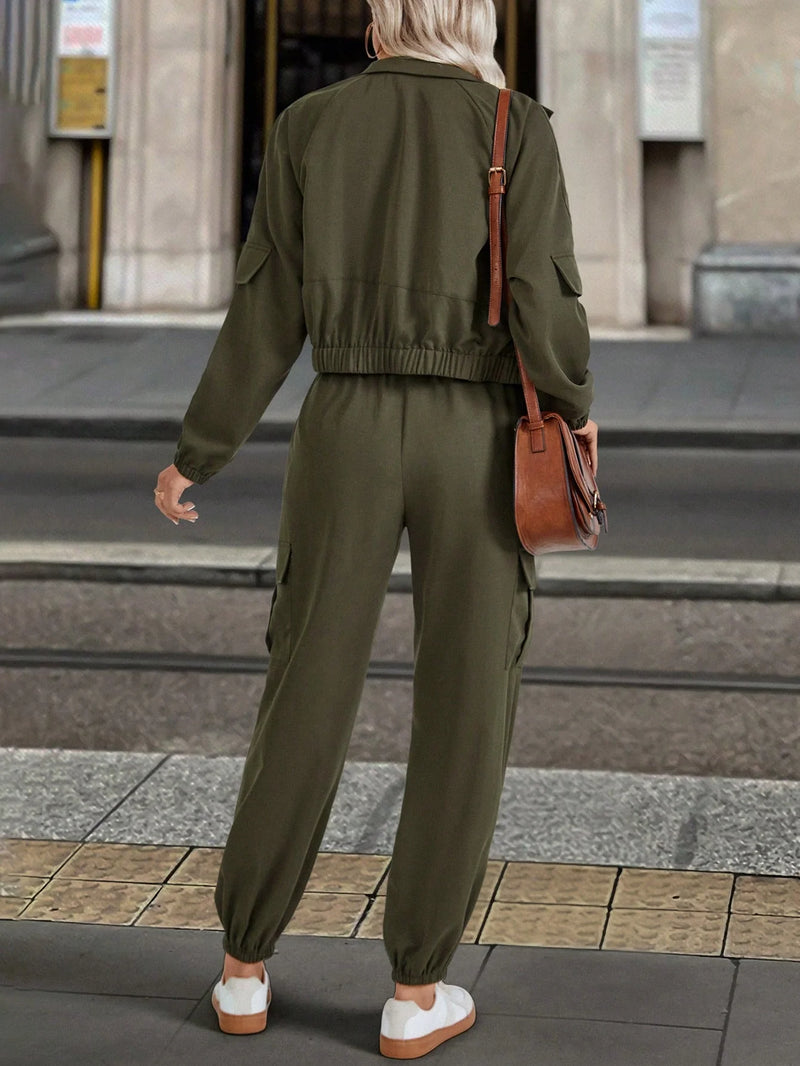 Conjunto Oslo – Estilo utilitário com sofisticação casual