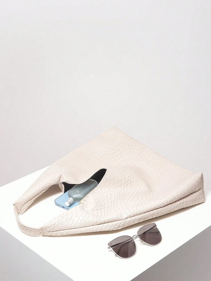 Bolsa Antuérpia | Bolsa Feminina Triangular Texturizada, Elegante e Atemporal - Menta Chic