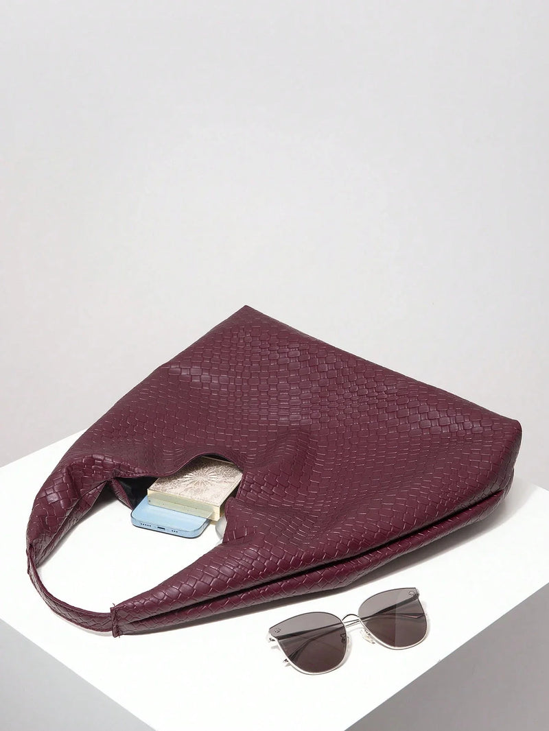 Bolsa Antuérpia | Bolsa Feminina Triangular Texturizada, Elegante e Atemporal - Menta Chic