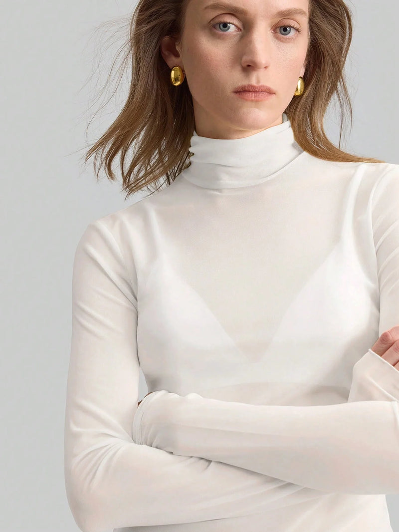Blusa Tulum - Transparência na medida certa