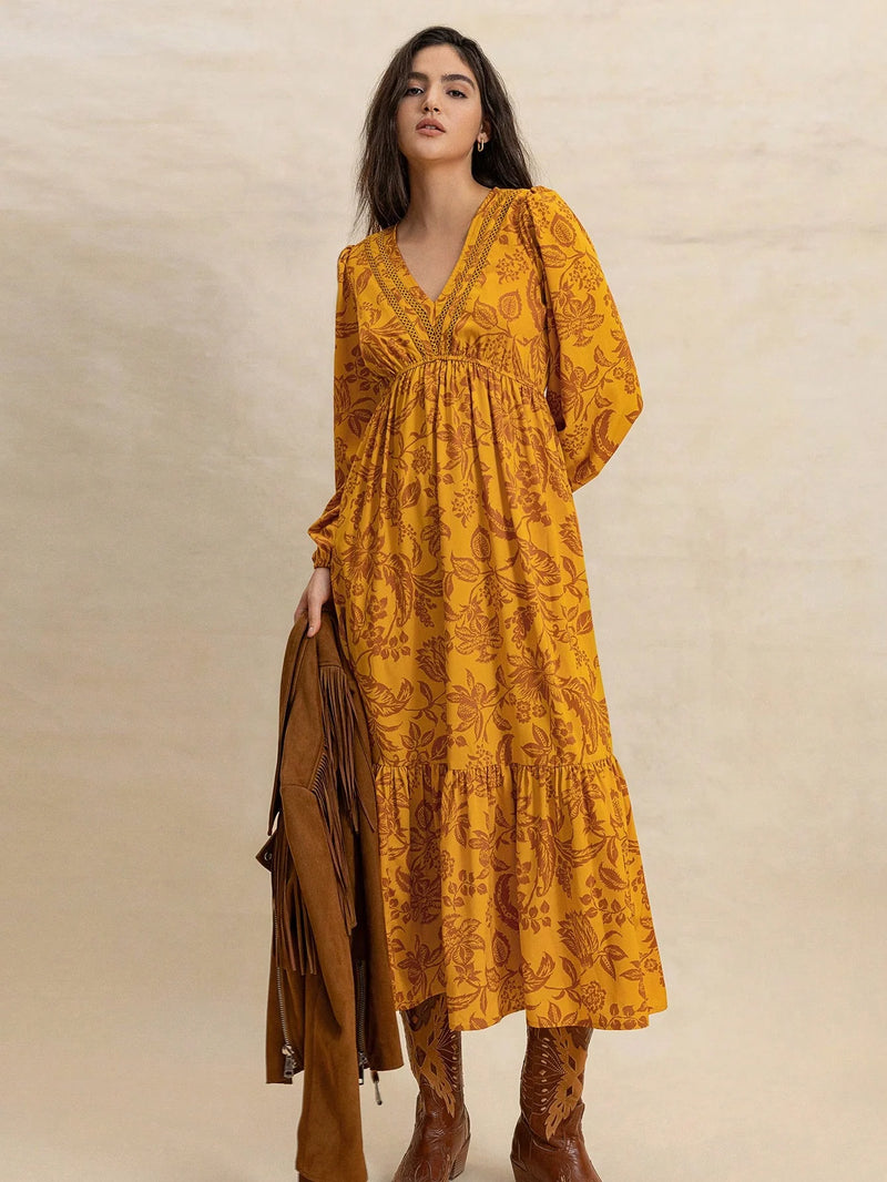 Vestido Provence - onde a liberdade floresce
