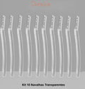 SedaGlide - Kit de 10 Navalhas Faciais